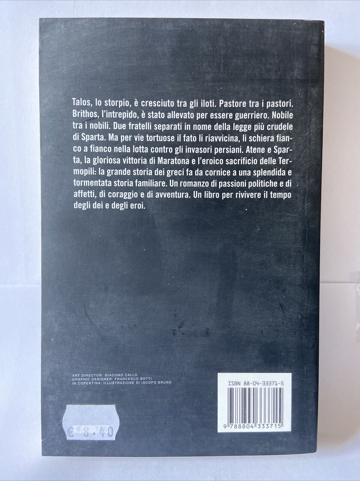 Valerio Massimo Manfredi, Lo scudo di Talos, OSCAR Best Sellers 153, R42