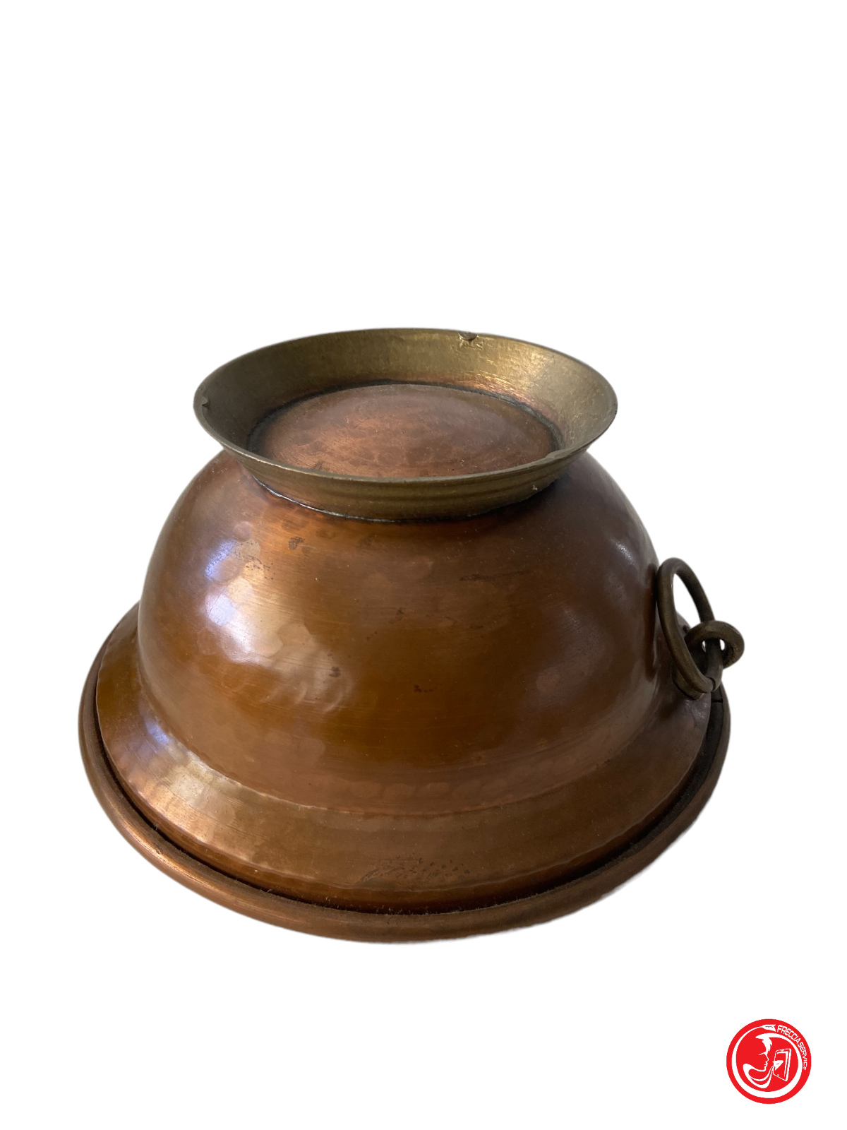 Bol ancien en cuivre