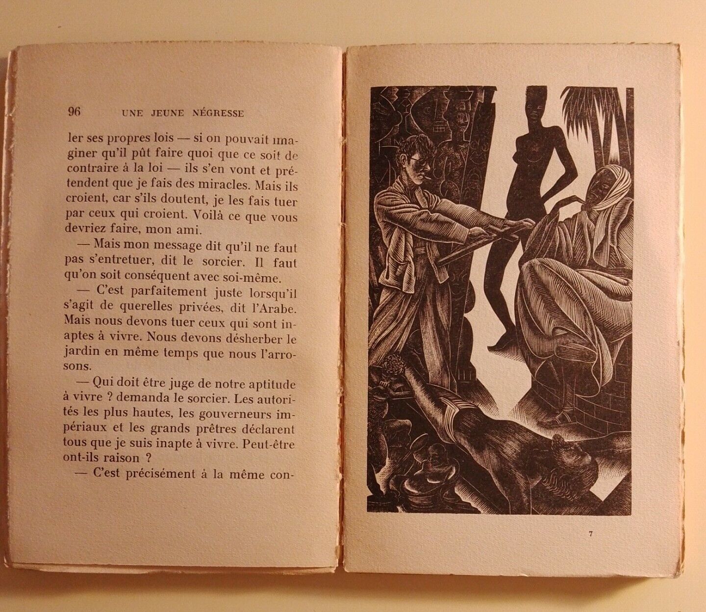 Les Aventures d'une jeune negresse a la recherche de Dieu, B. Shaw - Raro