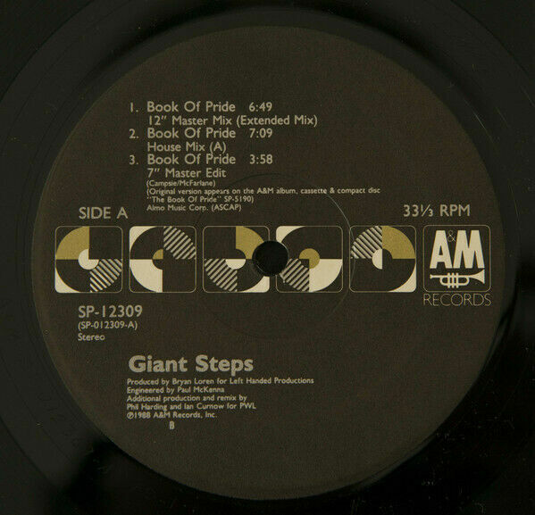 Giant Steps (2) – Book Of Pride / Golden Hours