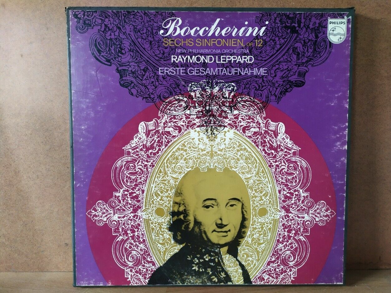 Boccherini*, Raymond Leppard, New Philharmonia Orchestra – 6 Symphonies Op. 12