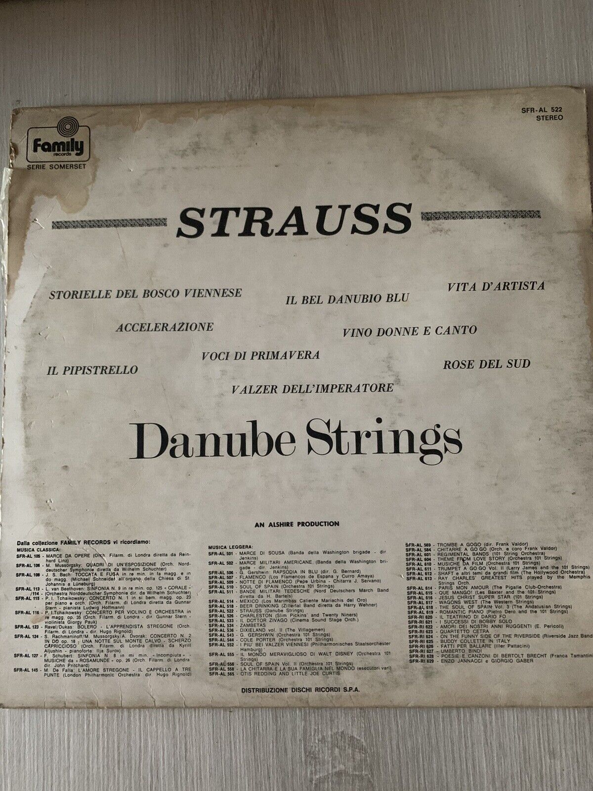 Strauss - Orchestre à cordes Daube
