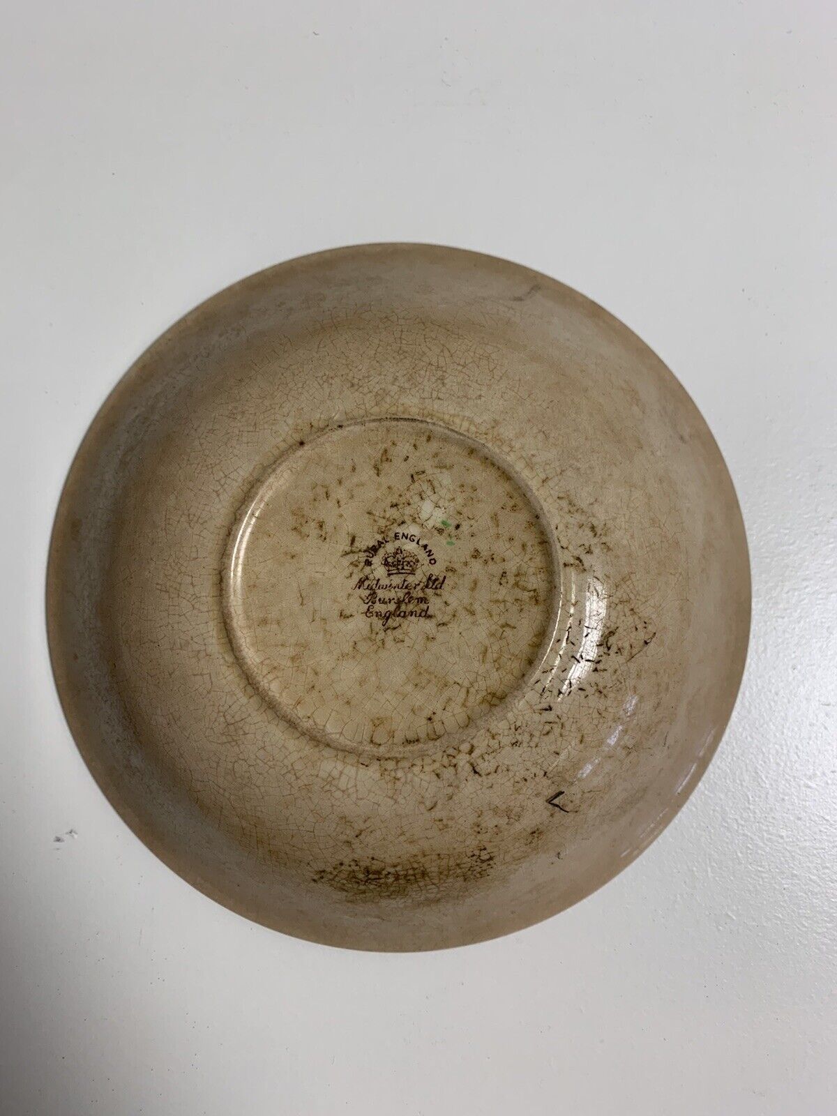 Soucoupe Rural Angleterre Burslem