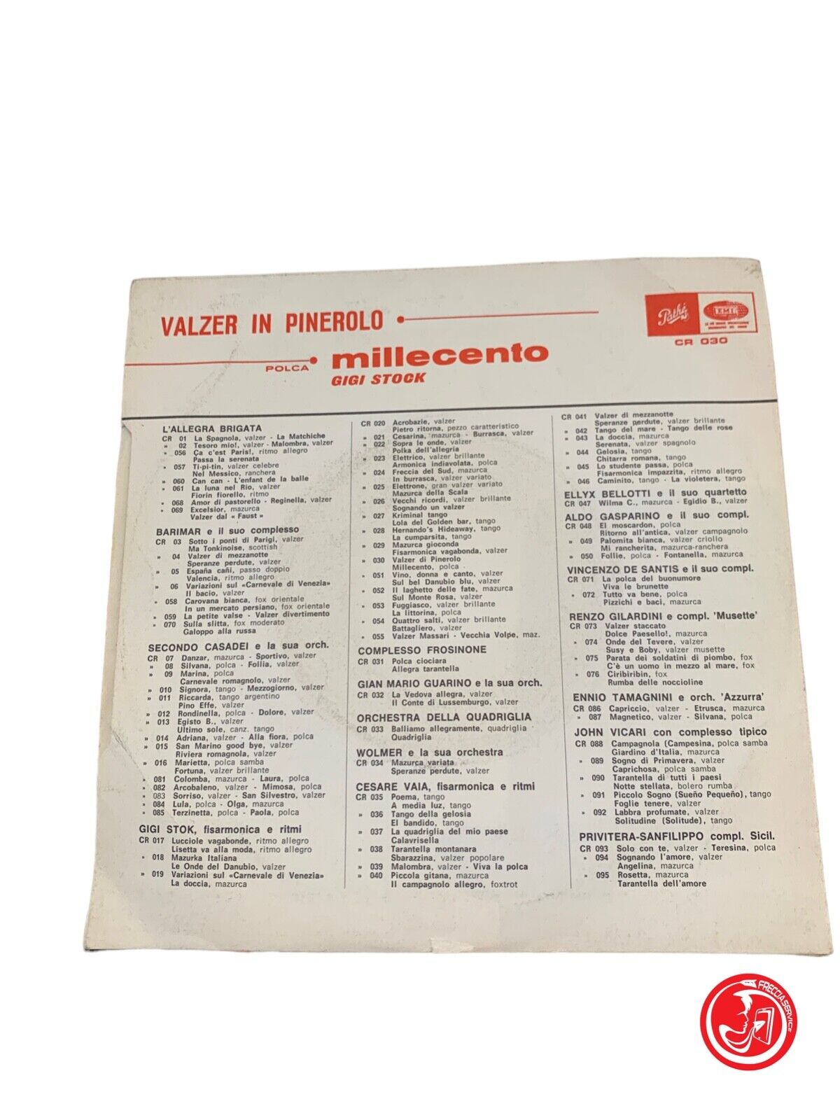 Gigi Stock - valzer in Pinerolo / millecento