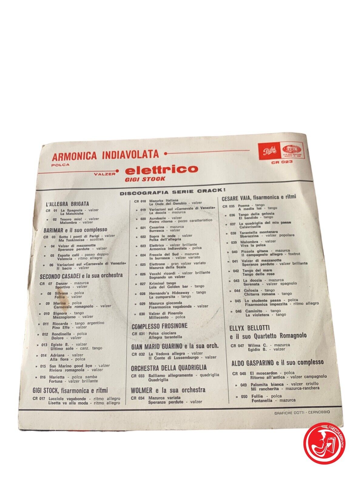 Gigi Stok - Elettrico / Armonica Indiavolata