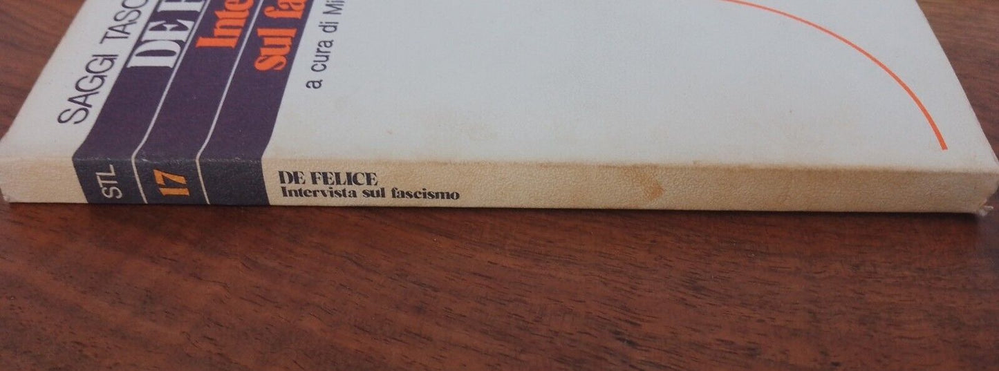 Entretien sur le fascisme, De Felice, Tascabili Laterza 1975 + articles