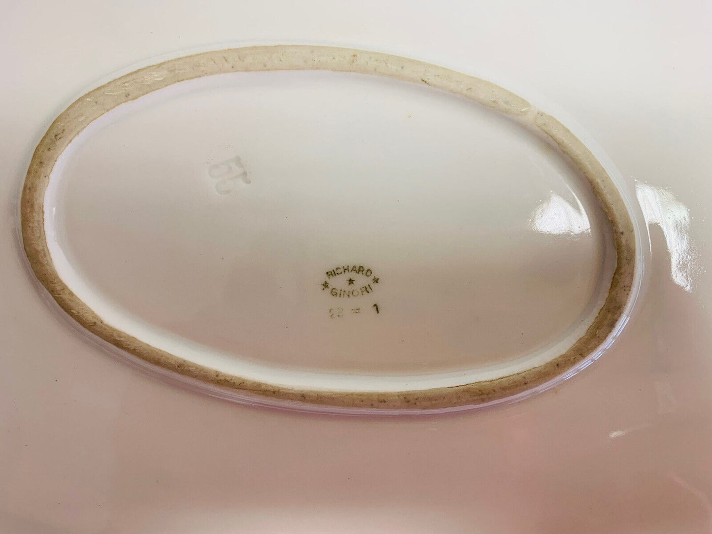 3 Richard Ginori serving plates