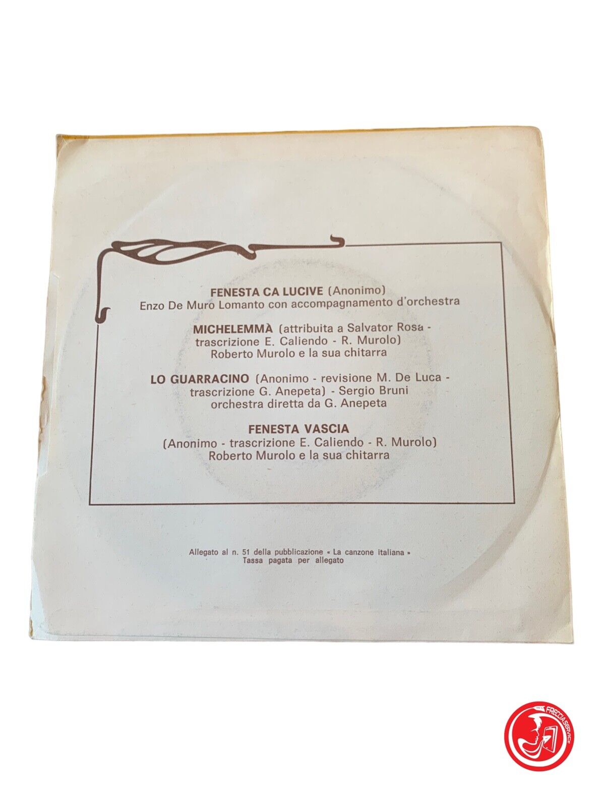 Neapolitan Song - N° 1