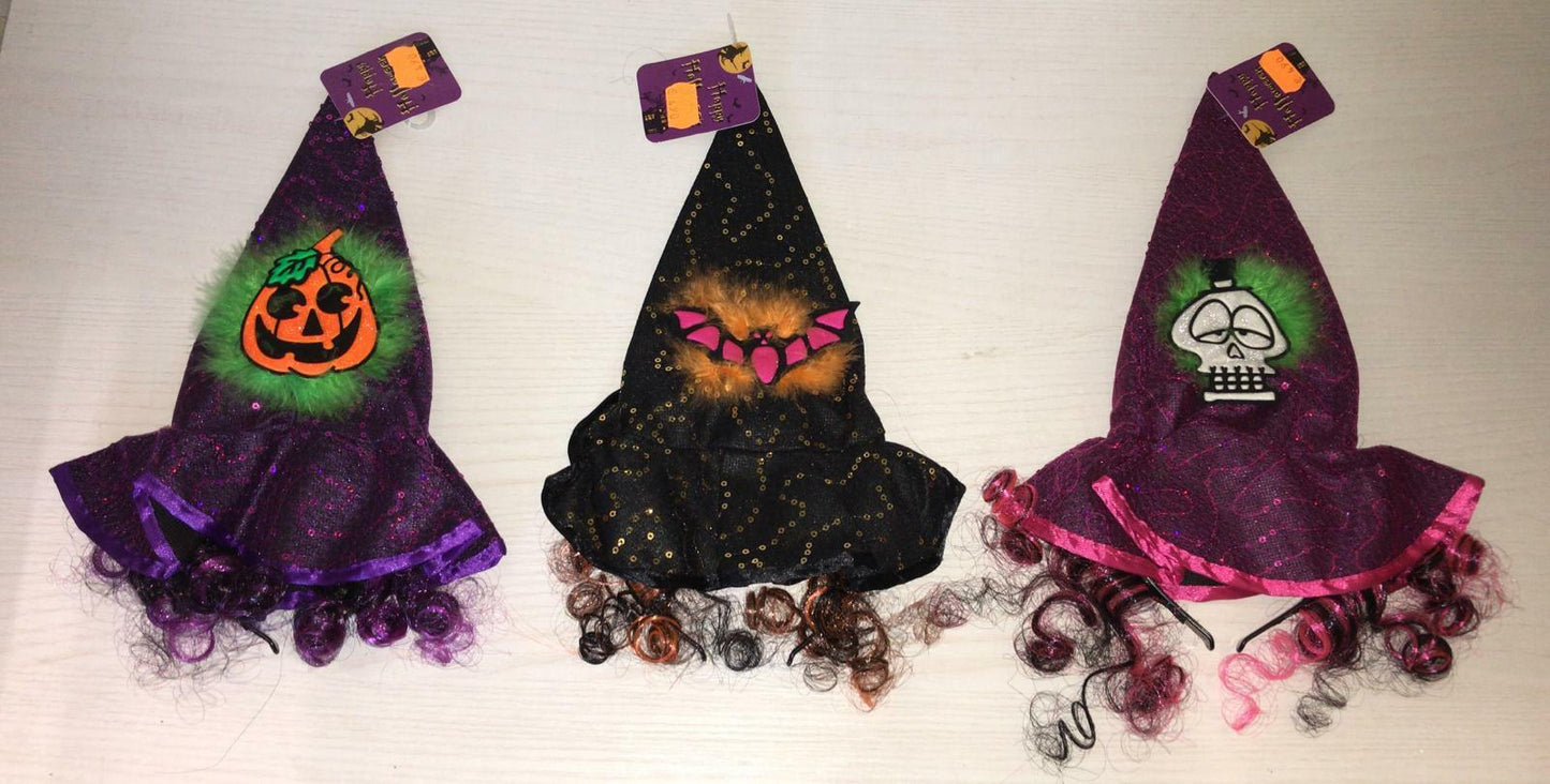 HEADBAND WITH HALLOWEEN HAT