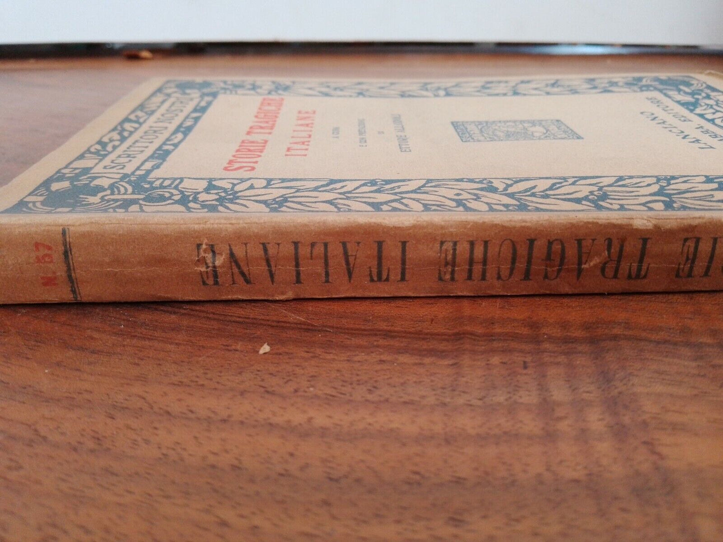 Histoires tragiques italiennes, Lanciano Carabba Ed., 1916