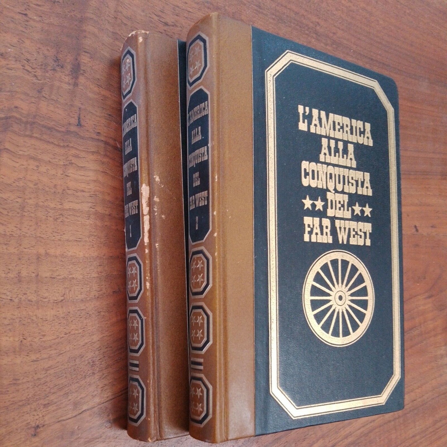 L'AMERICA ALLA CONQUISTA DEL FAR WEST, P.Ulrich, vol. 1-2, Ed. FERNI 1973