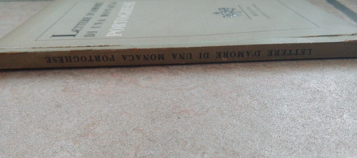 LETTERE D'AMORE DI UNA MONACA PORTOGHESE, Gentile editore 1944