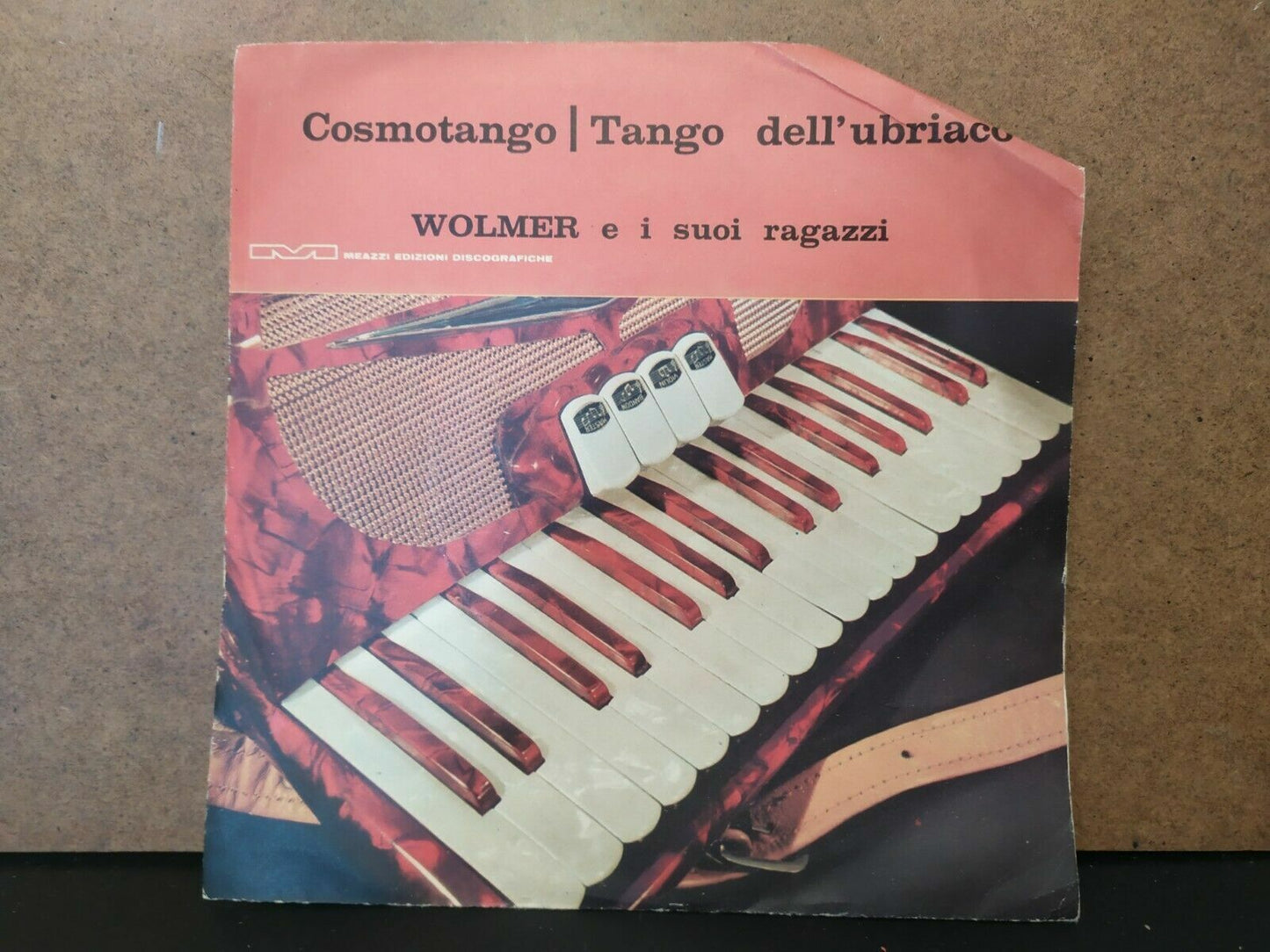 Wolmer e i suoi ragazzi / Cosmotango - Tango dell'ubriaco