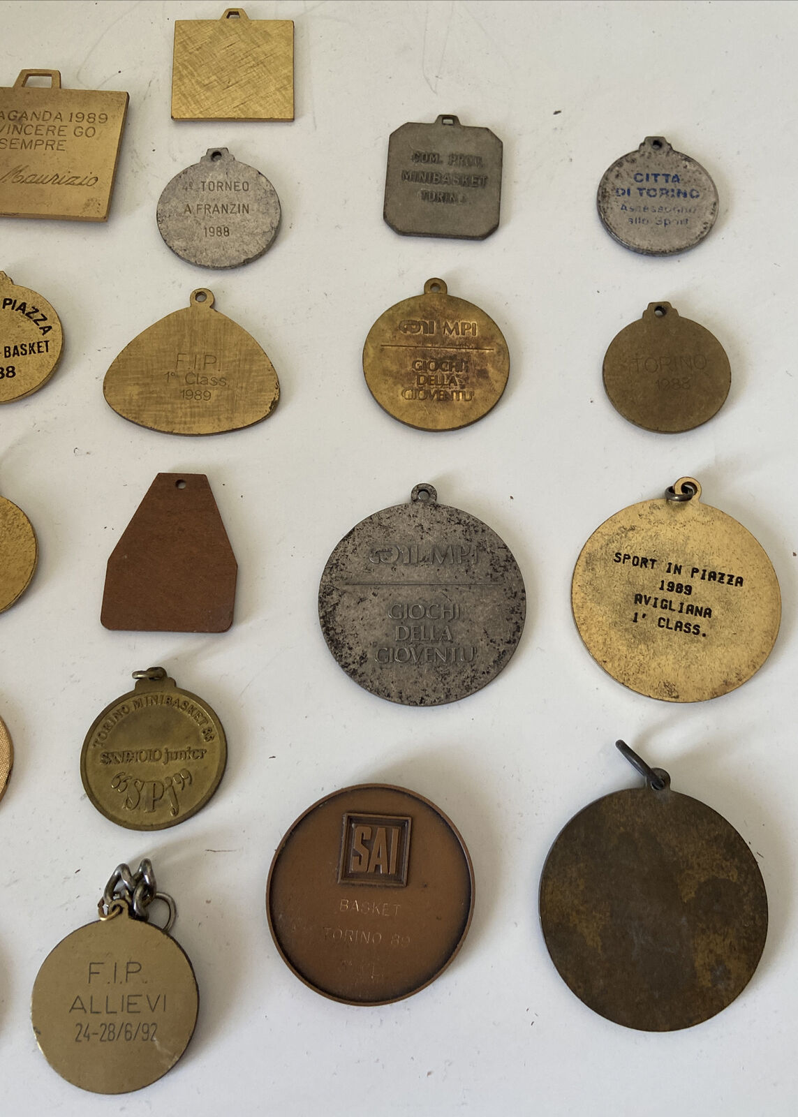 Medaglie Sportive Varie (29 Pz)