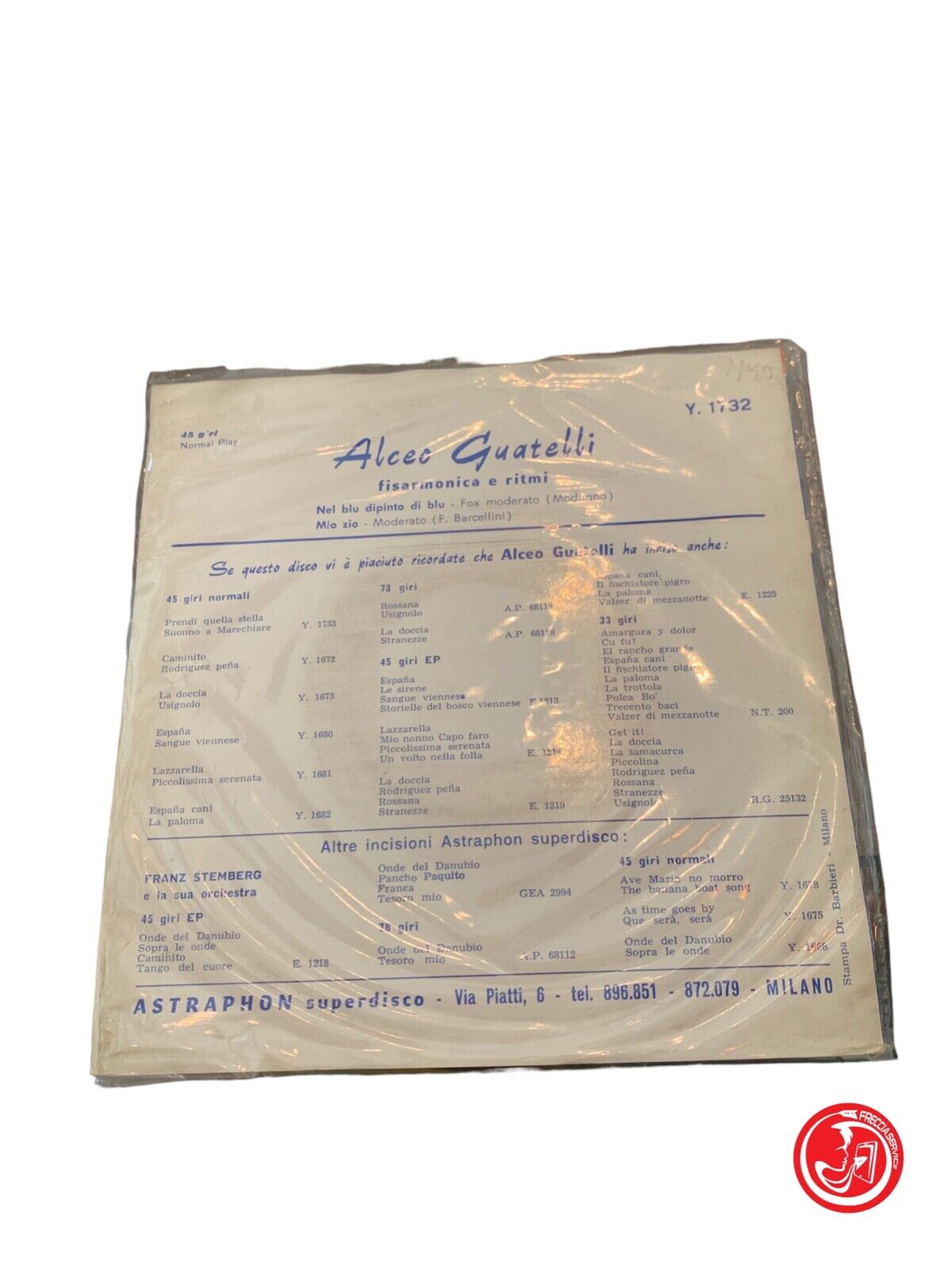 Alceo Guatelli - Nel blu dipinto di blu / Mio zio