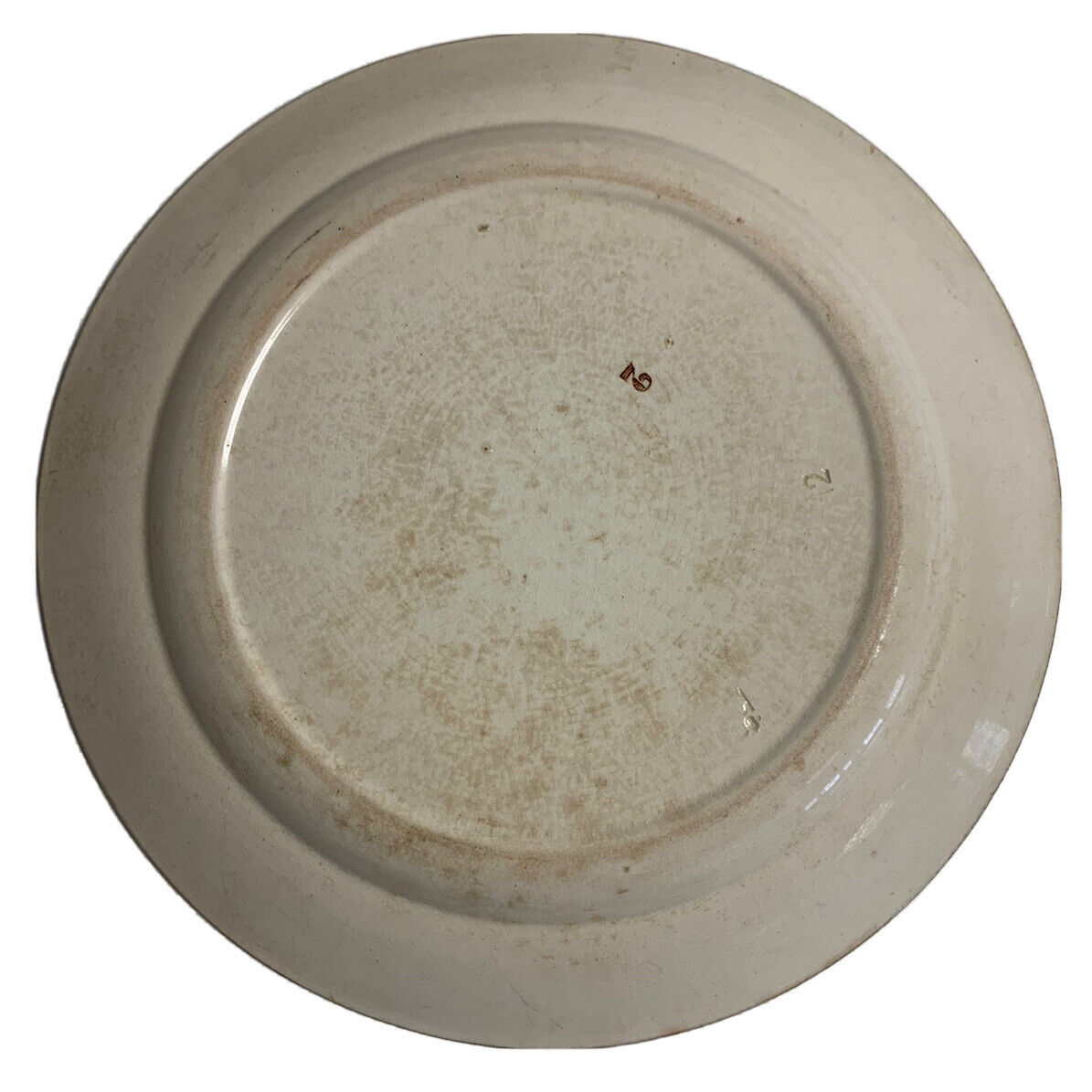 Piatto decorato in ceramica