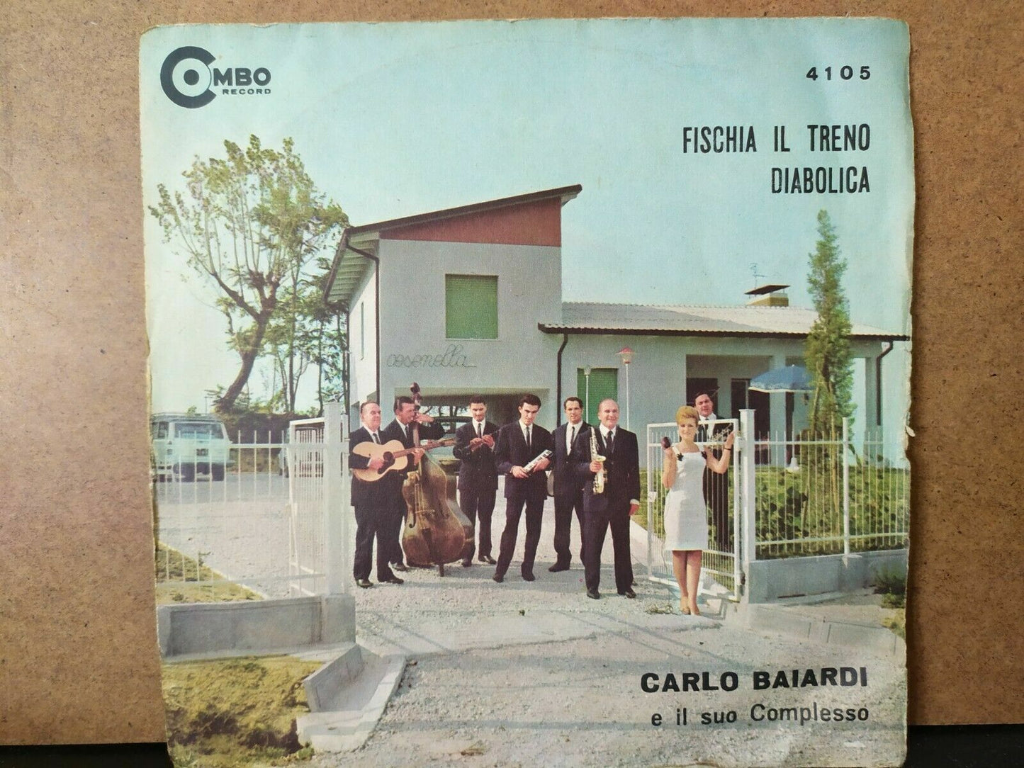 Carlo Baiardi E Il Suo Complesso – Fischia Il Treno / Diabolica