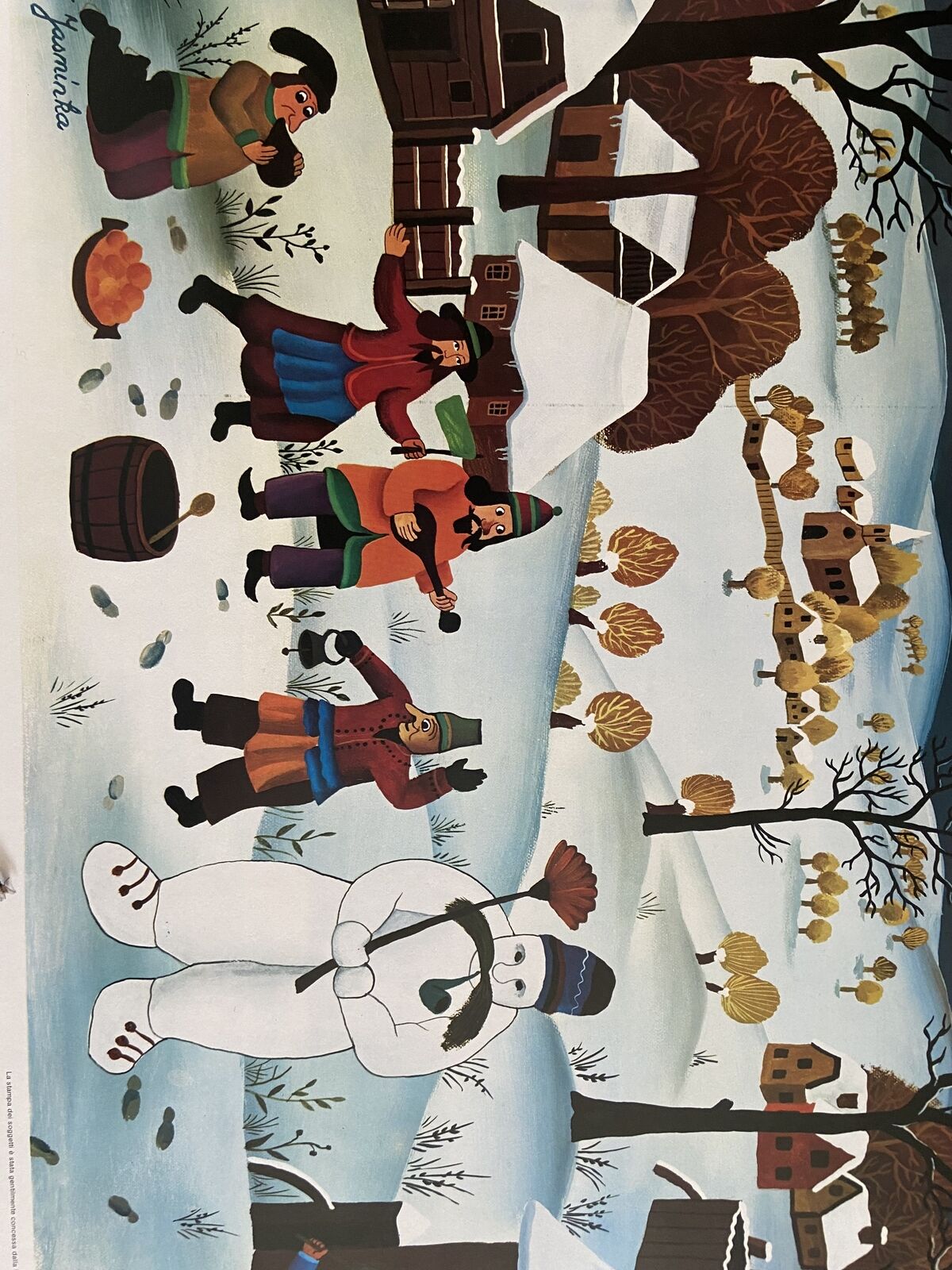 Affiche - Naif Série 1 - Le Bonhomme de neige (Stipetic Jasminka)