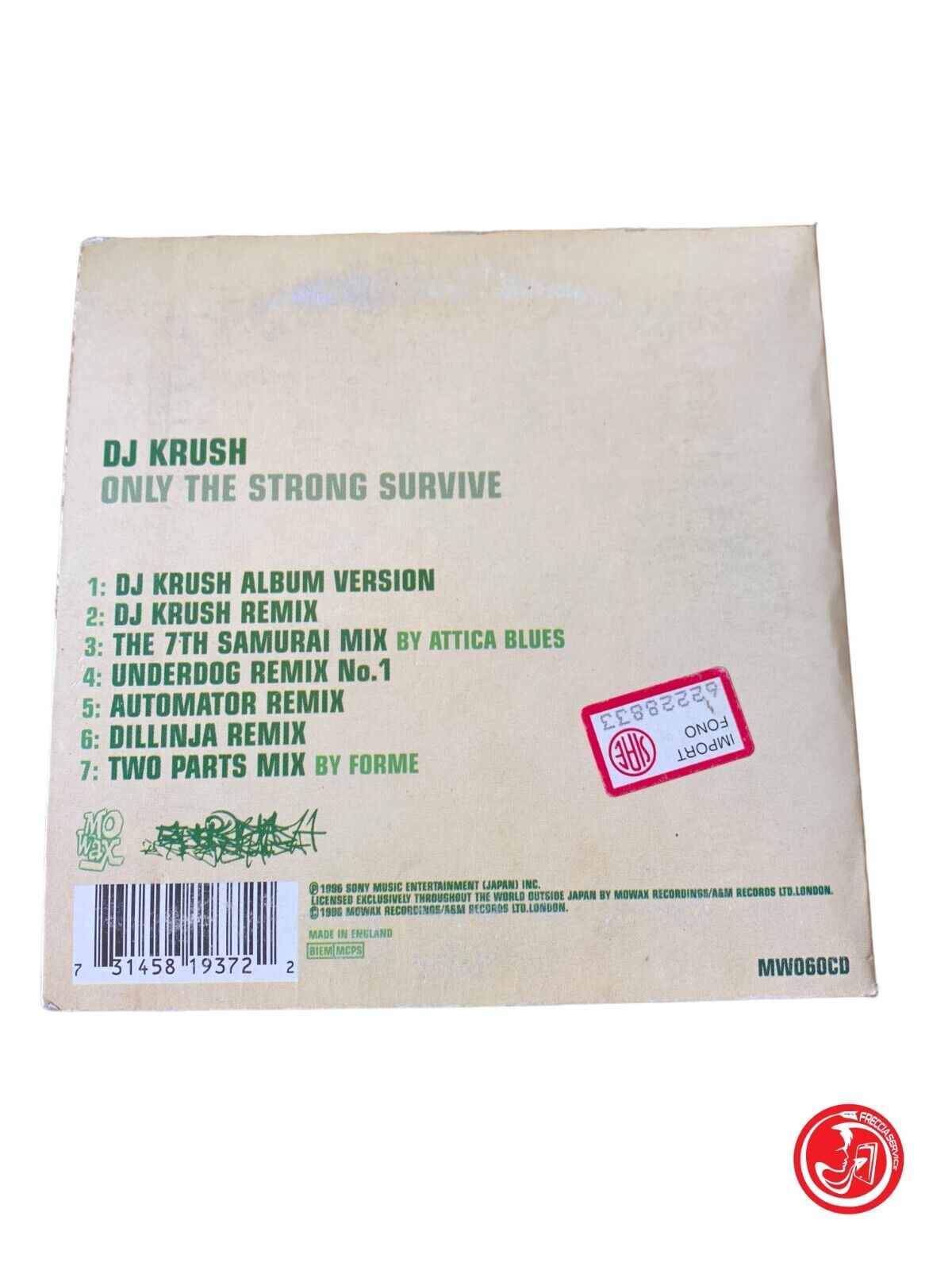 DJ Krush - Only The Strong Survive
