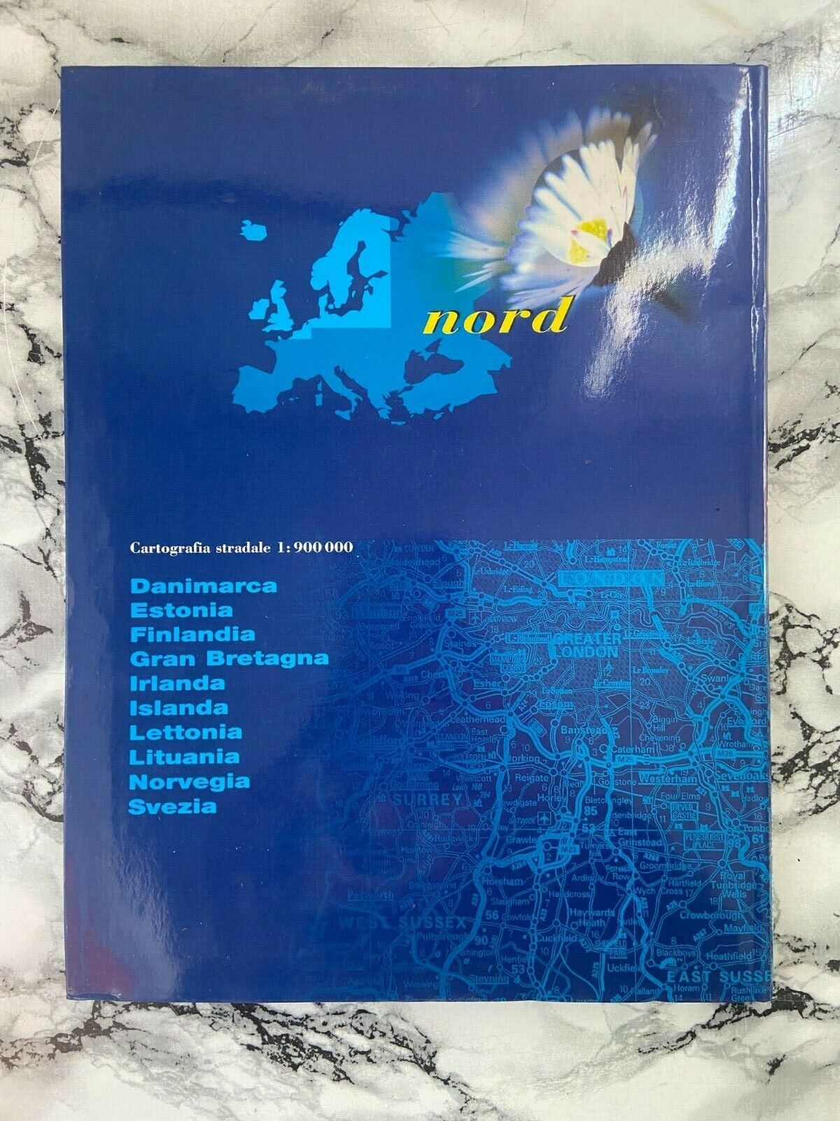 Libro - Atlante stradale d'Europa - Nord