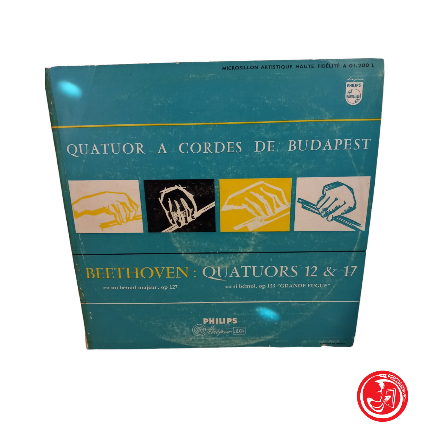 BEETHOVEN: QUATUORS 12 & 17 QUATUORS AT CORDES DE BUDAPEST