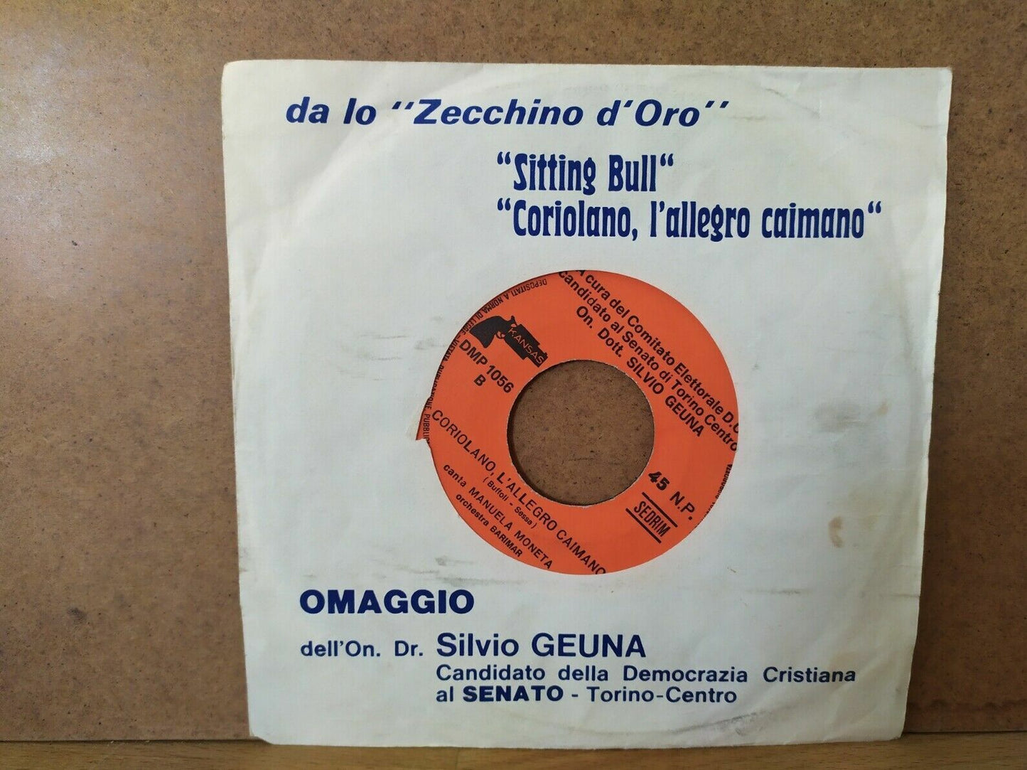 Manuela Moneta – Sitting Bull / Coriolano L'Allegro Caimano