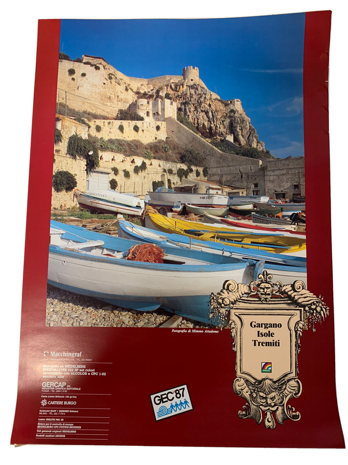 Poster Gargano - Isole Tremiti