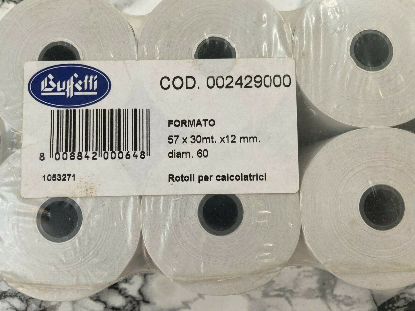 Rotoli per calcolatrici - Buffetti