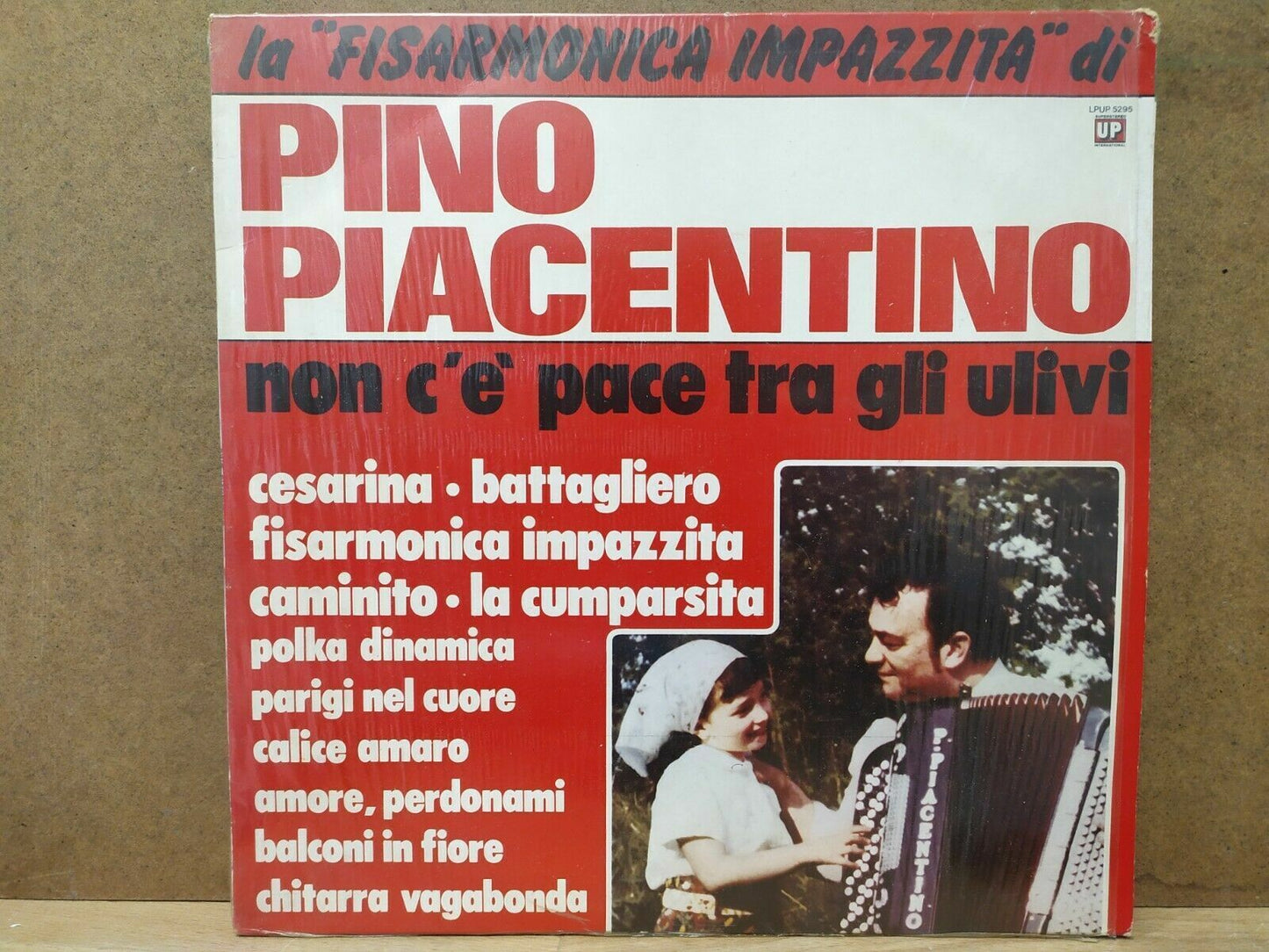 Pino Piacentino - l'ACCORDÉON GONE CRAZY - il n'y a pas de paix parmi les oliviers