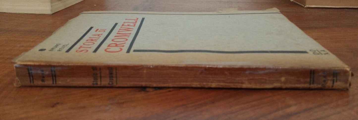 Storia di Cromwell, Revel Bruno,Doxa 1930