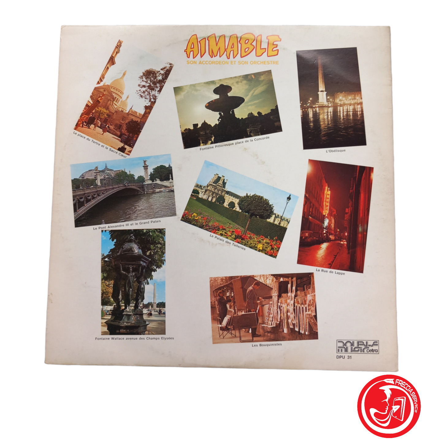 AIMABLE SON ACCORDEON ET SON ORCHESTRE. PARIS