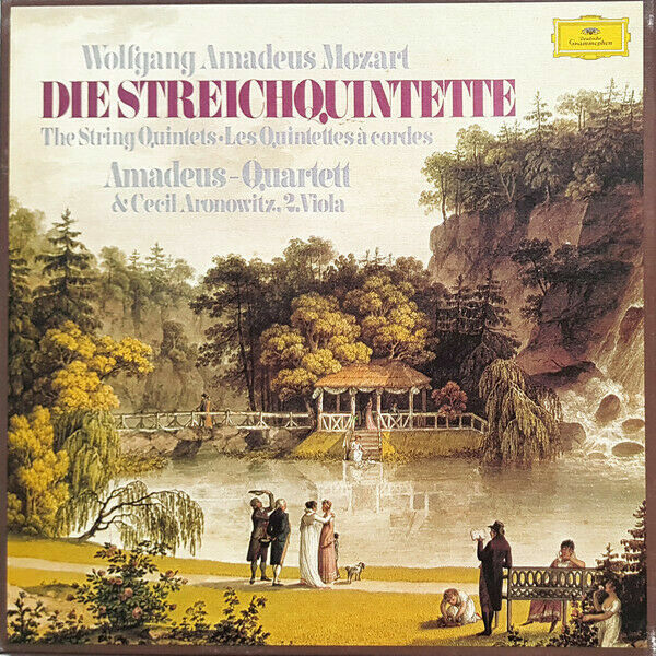 VINYLS X 3 WOLFGANG AMADEUS MOZART – DIE STREICHQUINT