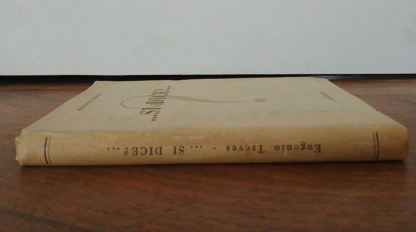 Si Dice?, E.Treves, Ed.Ceschina, 1951