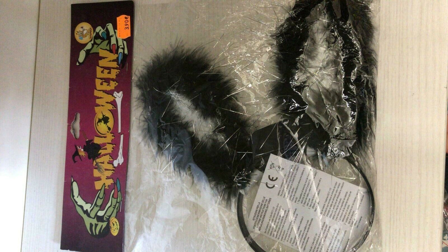 SERRE-TÊTE LAPIN D'HALLOWEEN AVEC LUMIÈRES