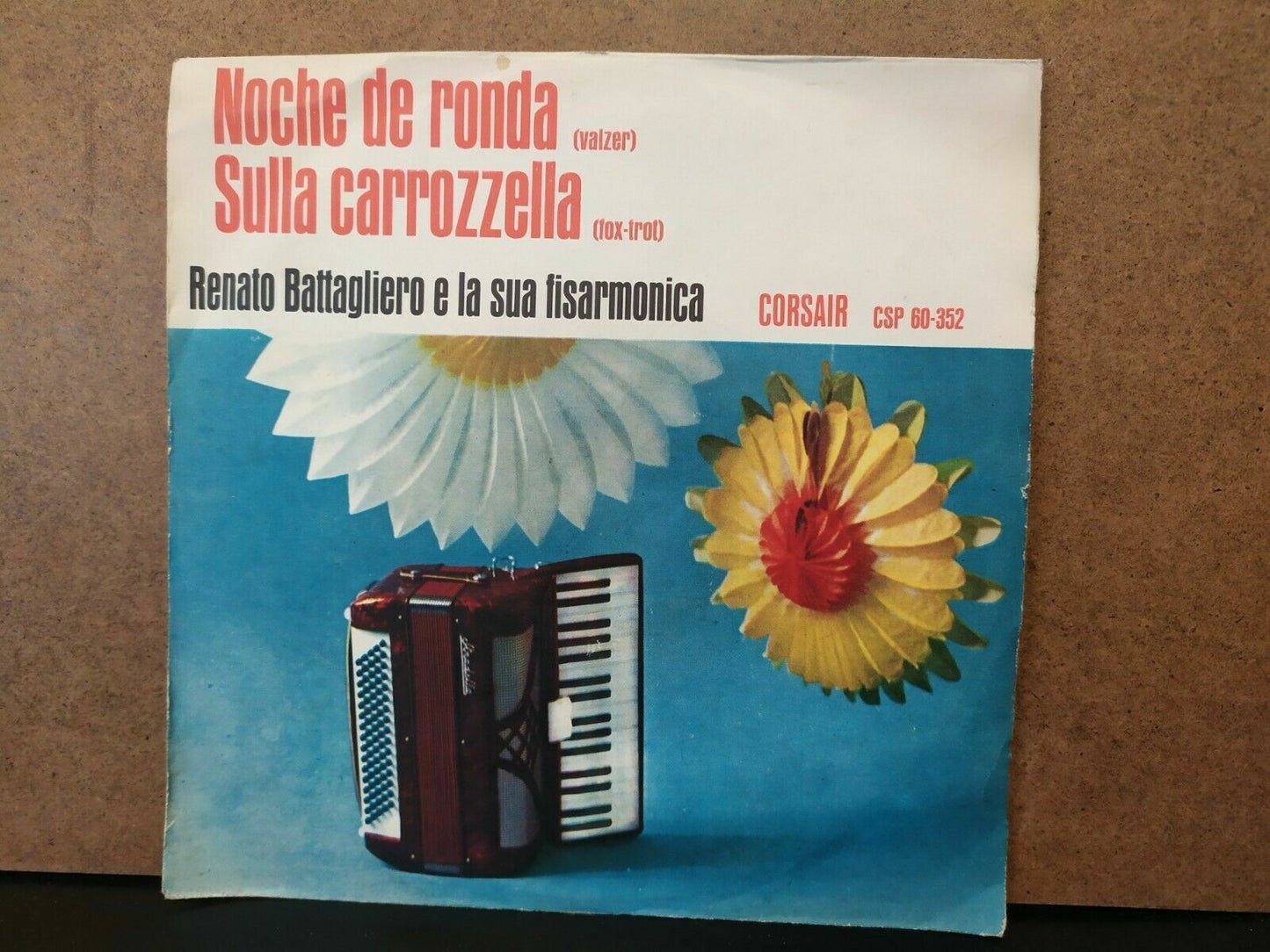 Renato Battagliero et son accordéon – Noche De Ronda / Sur le fauteuil roulant