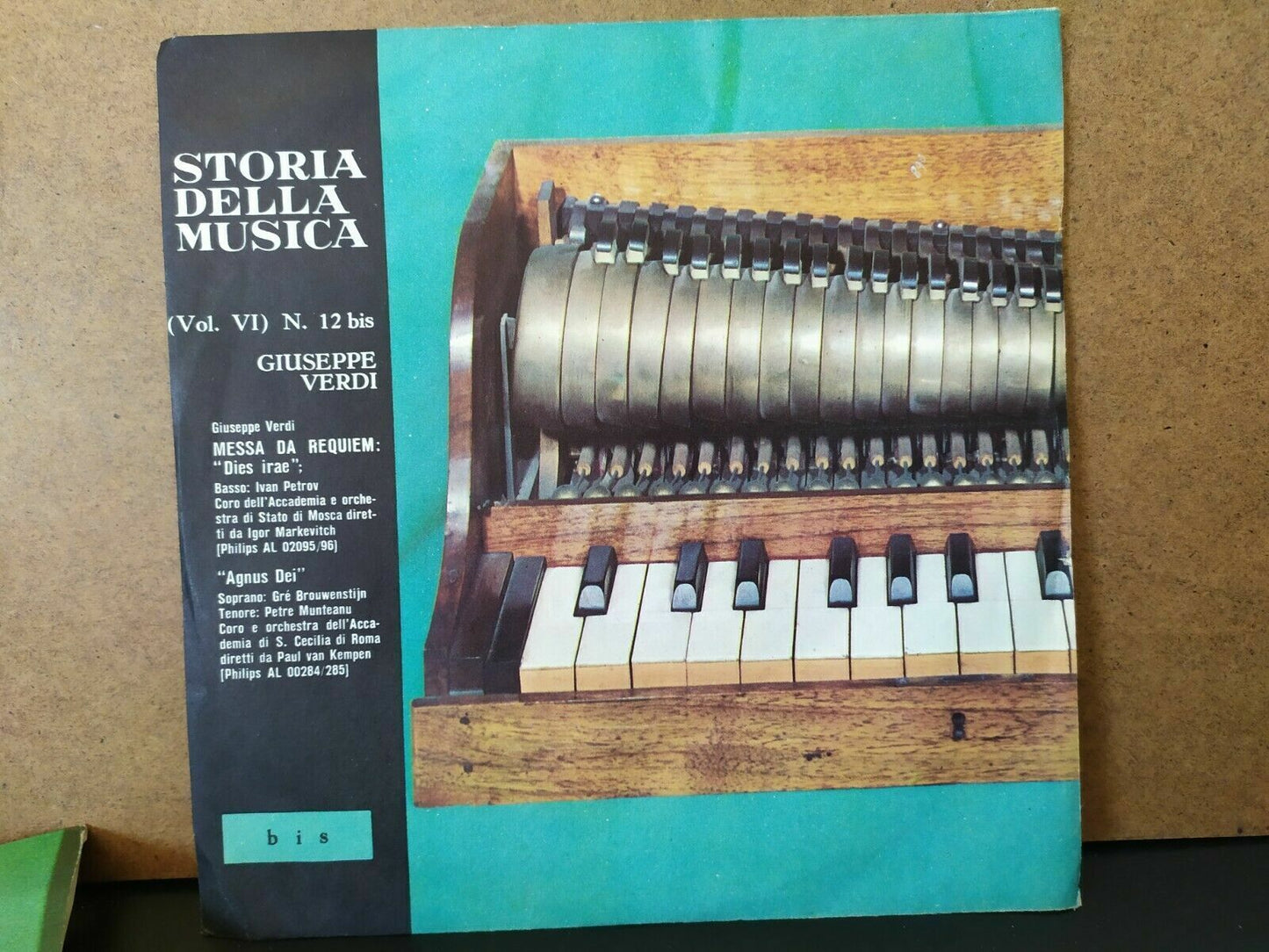History of Music Vol. VI N. 12 bis / Giuseppe Verdi