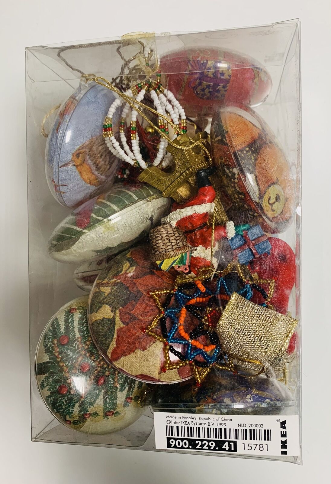 Decorazioni per albero di Natale miste
