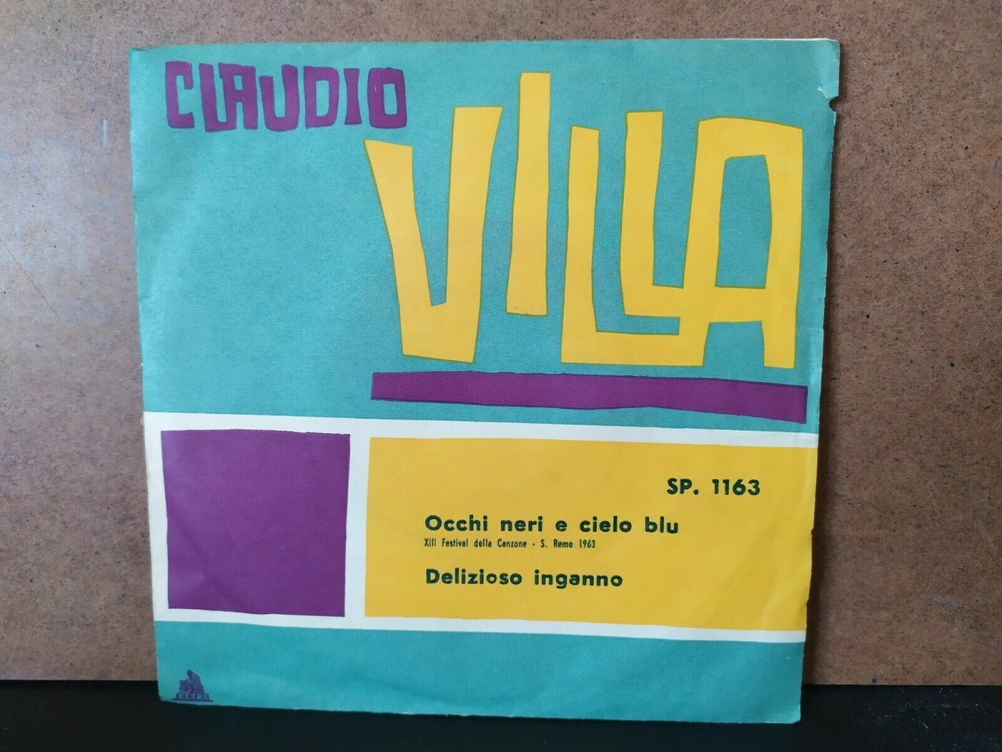 Claudio Villa / Black Eyes and Blue Sky - Delicious deception