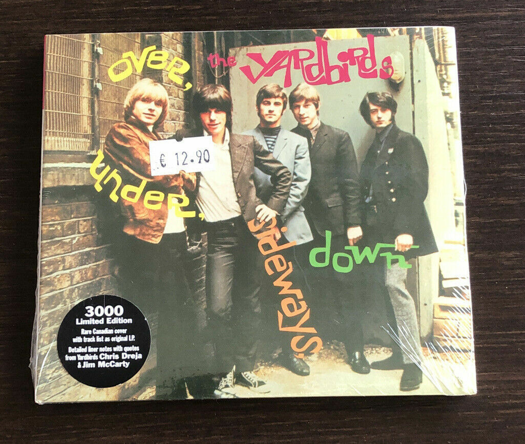 CD The Yardbirds - Au-dessus, en dessous, de côté, en bas