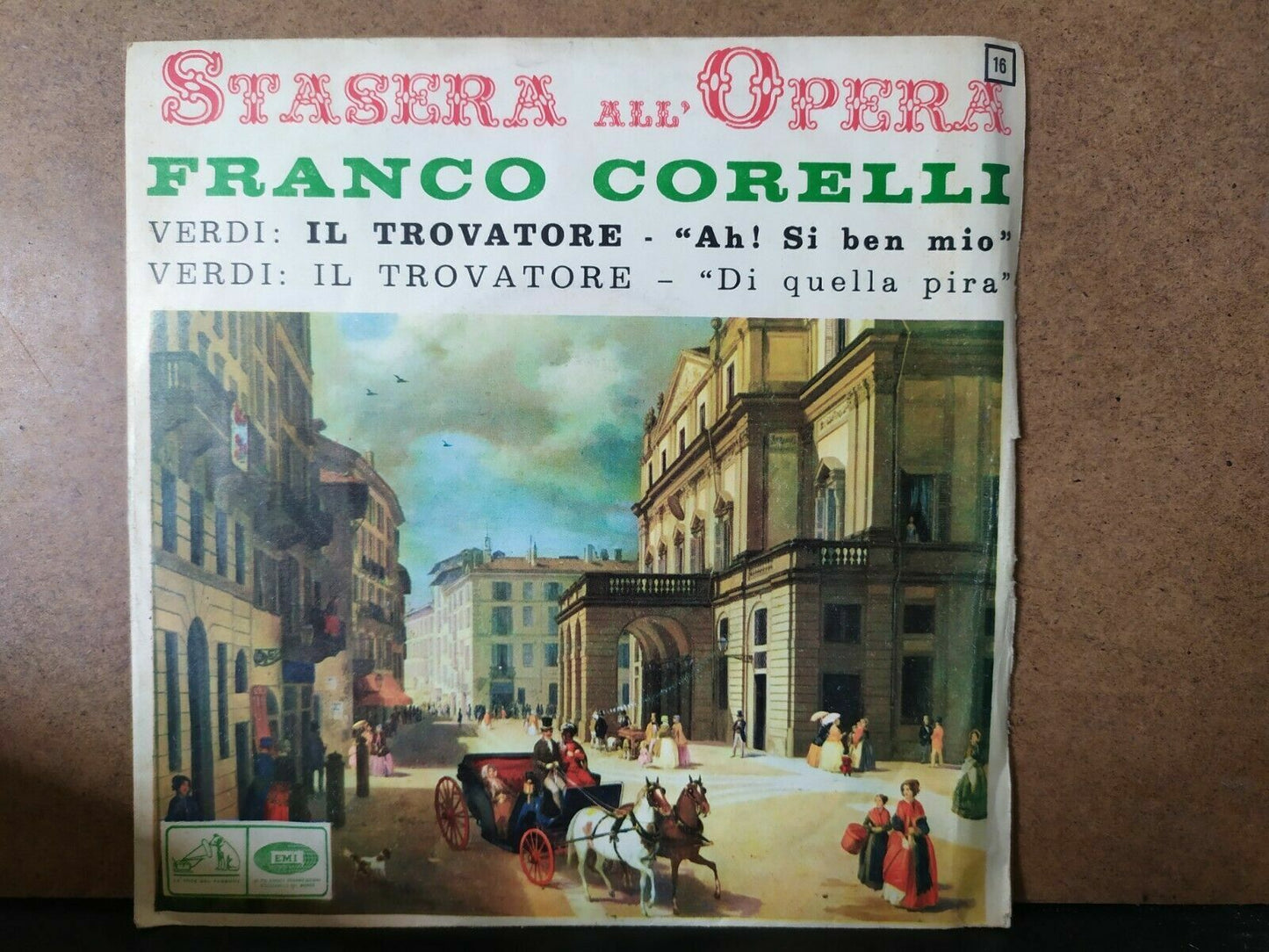 Franco Corelli – Ah ! Oui Ben Mio / De ce Pira