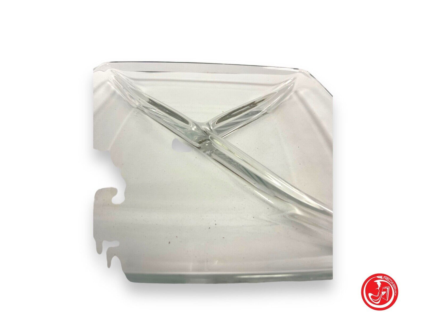 Vassoio tris in vetro