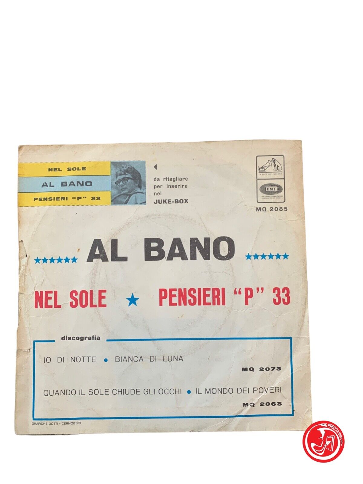 Al Bano - Nel Sole / Pensieri "P" 33