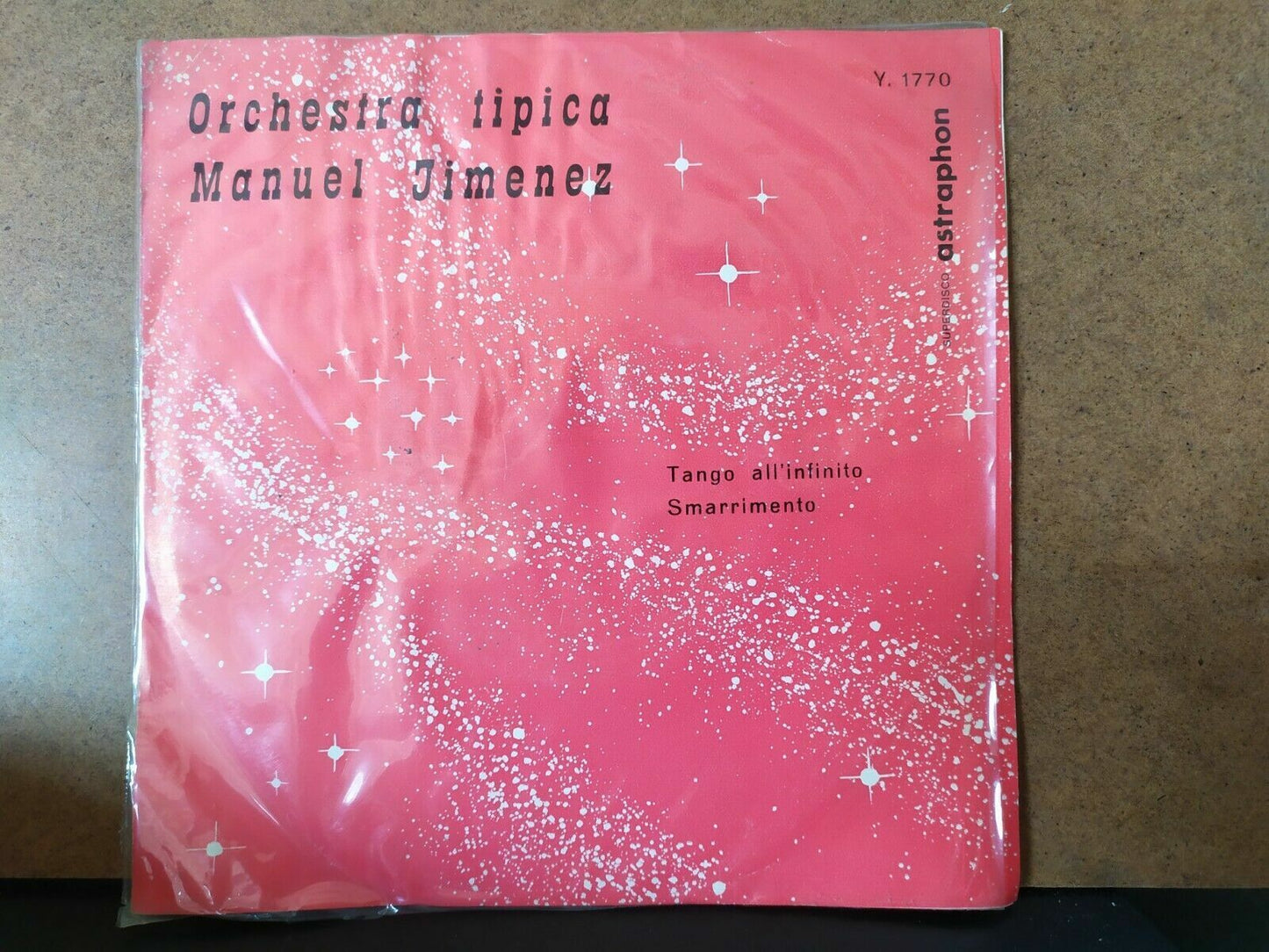 Manuel Jimenez Orchestre Typique / Tango ad infinitum - Perte