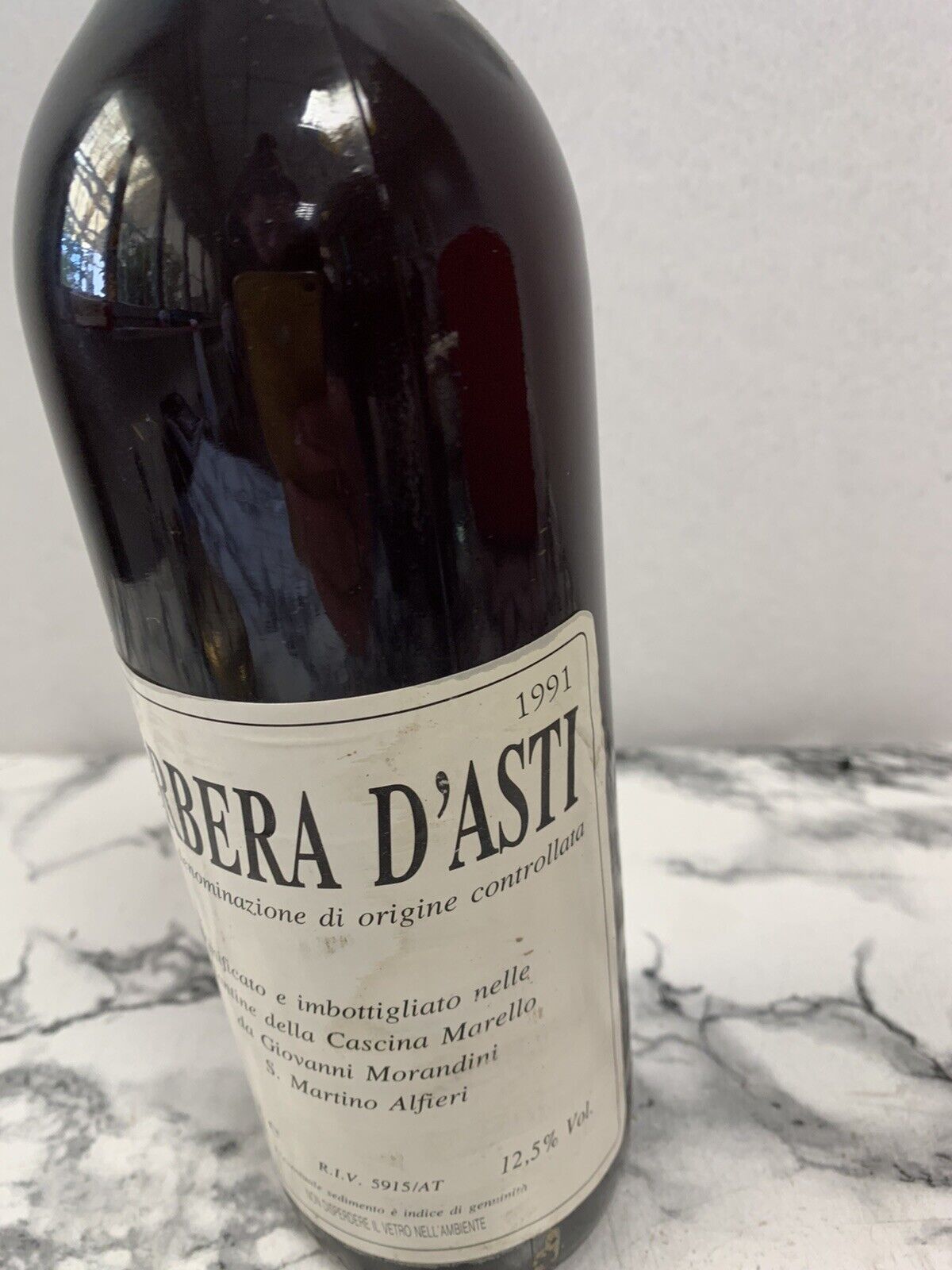 Bottiglia Barbera d’Asti 1991 - Cantine della Cascina Marello