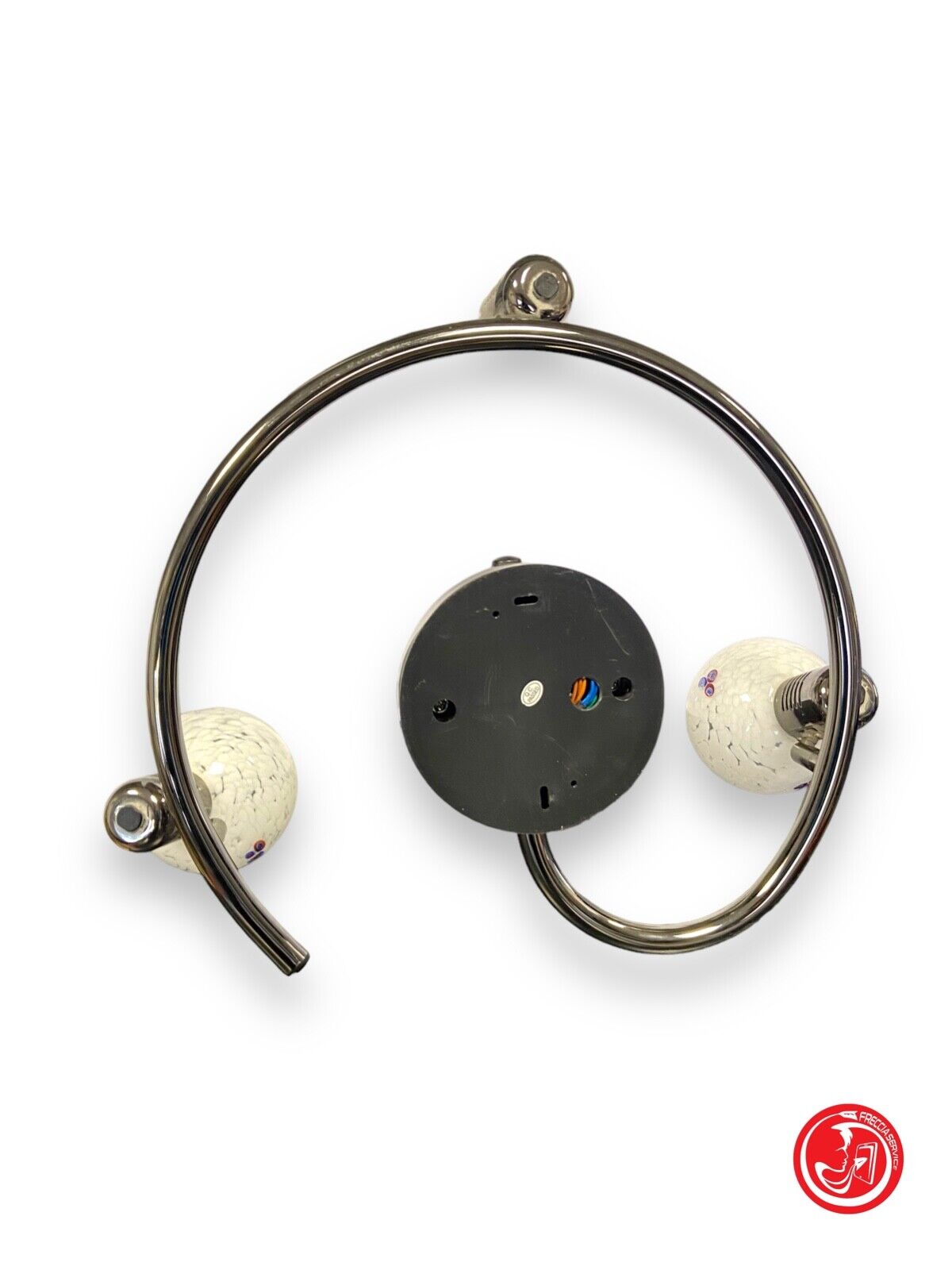 Lustre mural en verre