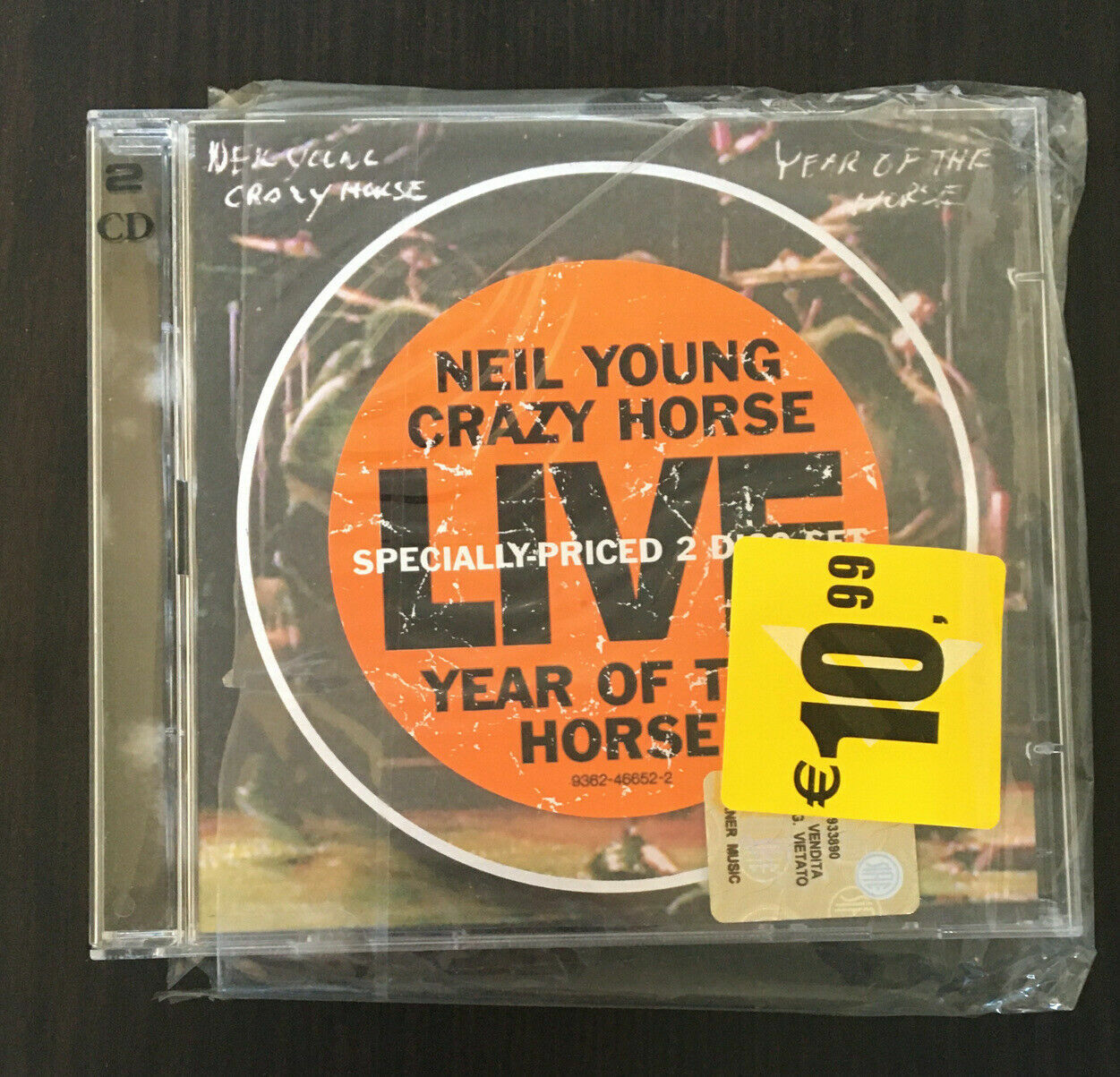 Neil Young - Année du cheval (enregistrement live, 1997) 2CD
