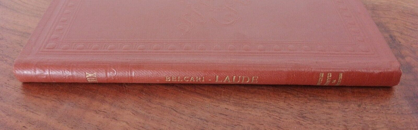 Sacre rappresentazioni e Laude, F. Belgari, UTET 1926