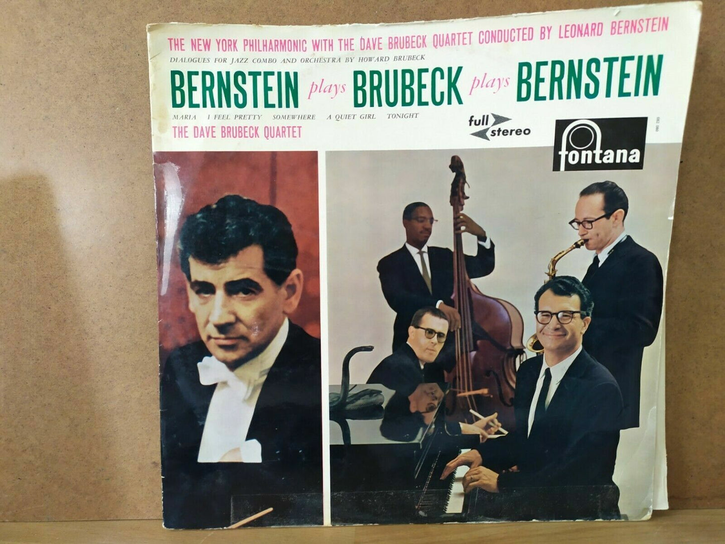 Le Quatuor Dave Brubeck – Bernstein joue Brubeck joue Bernstein