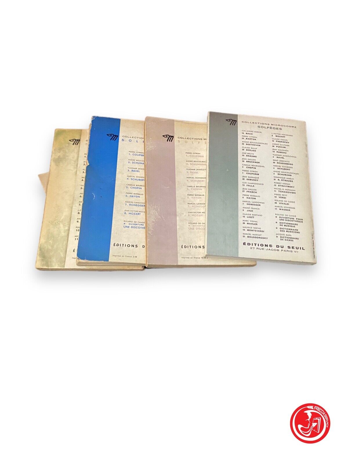 4 volumi sulla musica: Ravel, Mozart, Bach, Bruckner