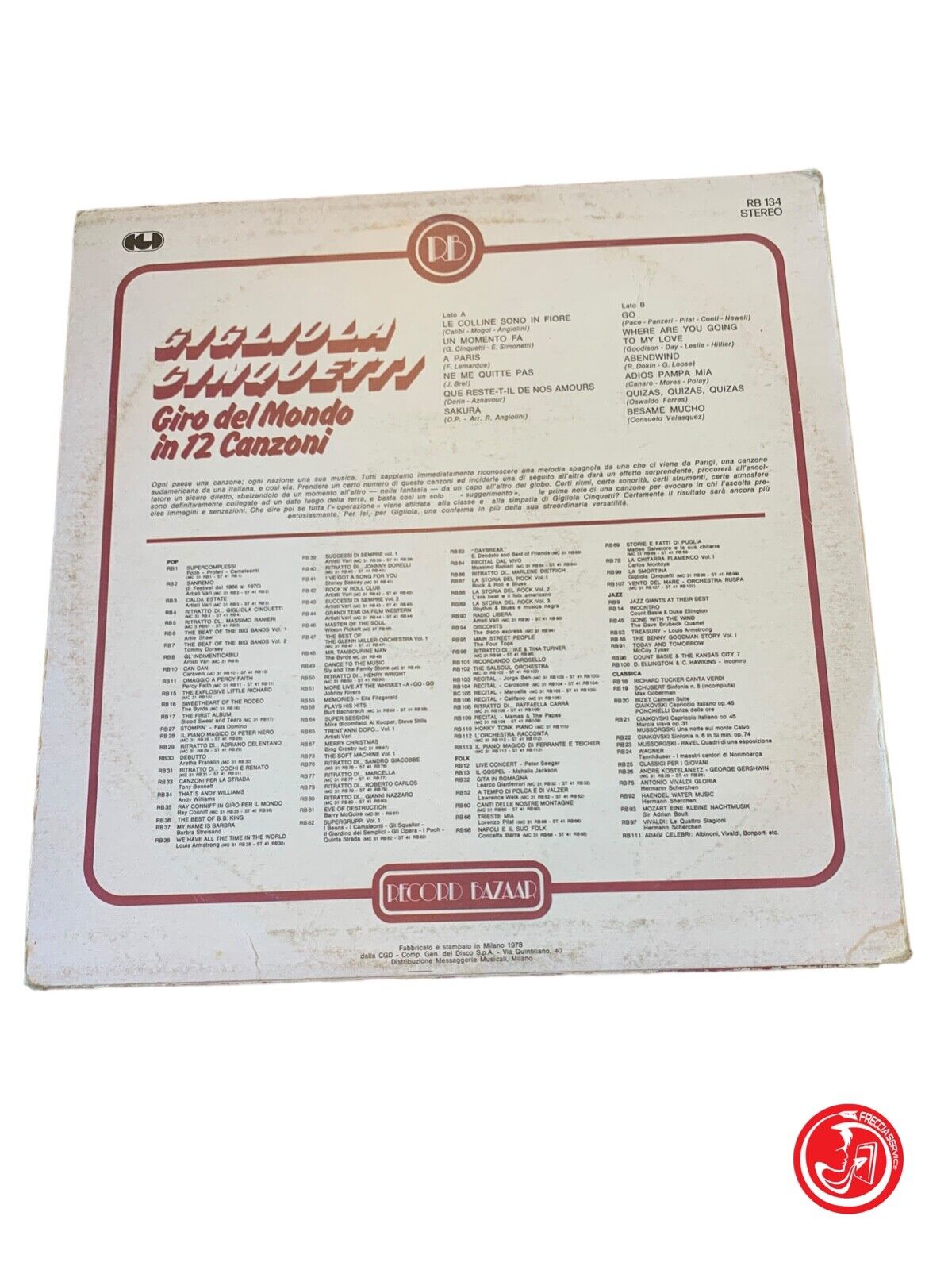 Gigliola Cincuetti - Le tour du monde en 12 chansons